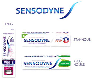 Sensodyne product range